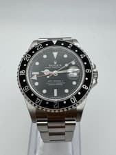 2006 Rolex GMT-Master II 16710 40mm Collectors 'Stick' Error Dial & Black Bezel