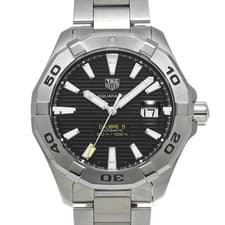 up to 50 000 yen until 3 26 TAG HEUER Aquaracer Caliber 5 WAY2010.BA0927 Black