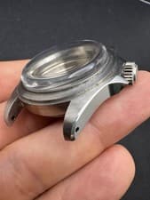 Genuine Rare Rolex 5512 Pointed Crown Guard PCG Case 1962 Gilt Submariner