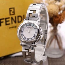 FENDI 6100L Operation Item White Shell Orology Popular Fendi,18315