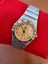 Omega Constellation 1362.10 18K Gold Quartz