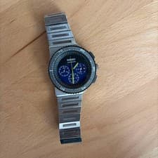 SEIKO Giugiaro 7T12-0AX0 Chronograph Watch Asymmetrical Limited Japan
