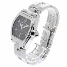 Cartier Roadster LM W62002V3 Automatic 37mm Black Men's Watch Stainless Steel