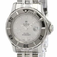 TUDOR Princess Date Hydronaut Stainless Steel Automatic Winding Ladies Watch