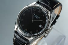 Hamilton Jazzmaster H395150 Black Dial Date AT Swiss Made Mens Watch [Band Wear]