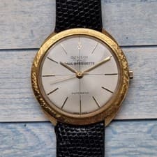 Vintage 18k Solid Gold Corum Automatic Men's Watch 18ct