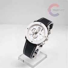 EDOX Class One Chronoffshore 10020-3B-BN2-C Men's 45mm White Dial Quartz Watch