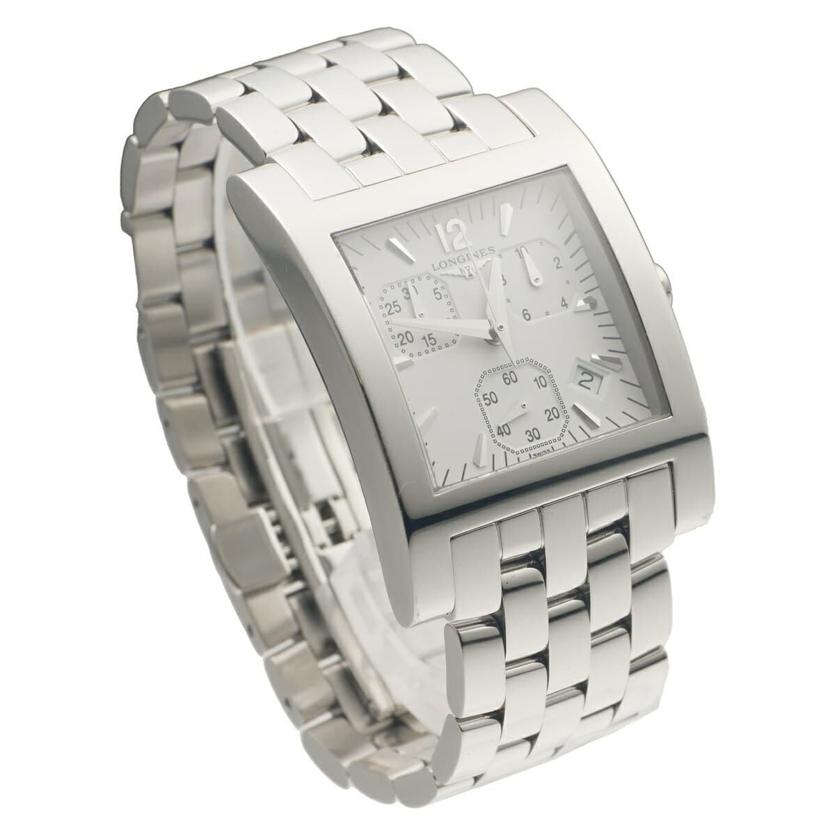 Longines DolceVita L5.668.4 Women's Watch White Dial Quartz Swiss Steel