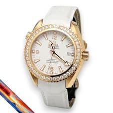 Omega Seamaster Planet Ocean 600M Red Gold 42mm coaxial watch