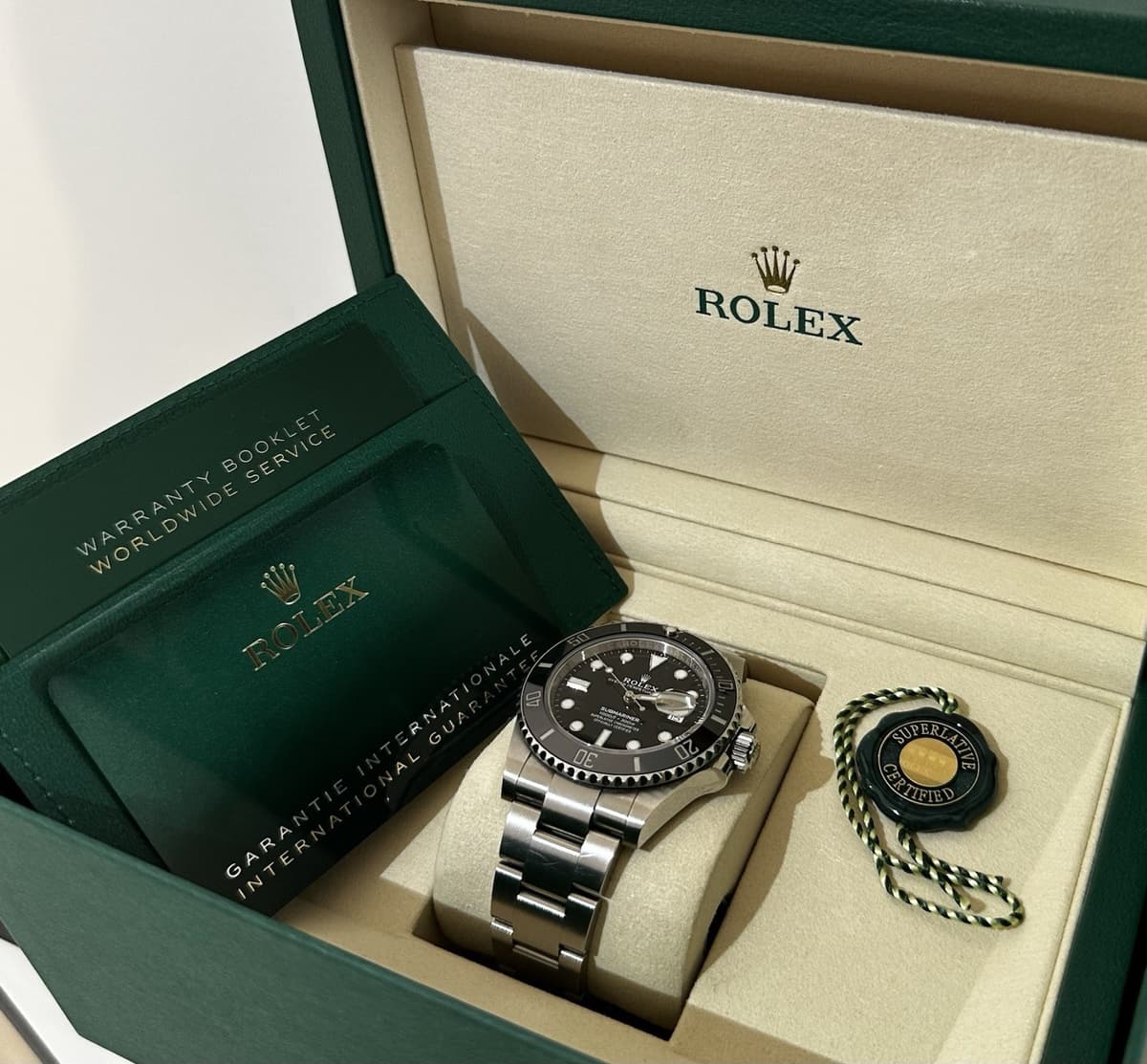 Rolex Submariner Date 41mm Black Bezel 126610LN - Nov 2025 - Complete Box Papers