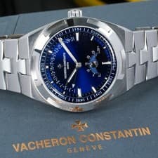 2025 Vacheron Constantin Overseas Retrograde Blue Men's Watch - 4000V/210A-B911
