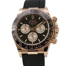 ROLEX Cosmograph Daytona 40mm K18PG/Oyster flex Bright Black/Sandust Dial 12...