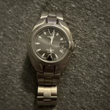 Seiko Mens Watch Titanium Perpetual Calendar 8F32-0049 New Battery