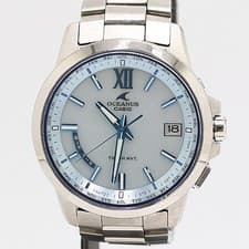 Casio 0CW-T150 4406BM Solar Oceanus Mens Watch Working Vintage Luxury Authentic