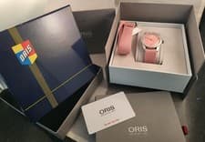 Oris Divers Sixty-Five 38m Automatic Pink Dial Ladies Watch 01 733 7771 4058-07