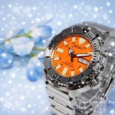Good Condition SEIKO Orange Monster Diver Automatic Watch SEIKO,19011