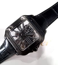 Cartier Santos Skeleton Large 2019  WHSA0009 COMPLETE WITH EVERYTHING