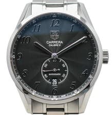 TAG Heuer Ref.WAS2110.BA0723 Carrera Heritage Caliber 6 Used from JAPAN