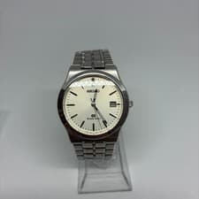 Grand Seiko 8N65-9000 Quartz Watch Silver Dial Date Japan Extra Links Used
