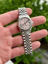 2022 Rolex Datejust 278274 Pink Roman Dial 31mm Jubilee w/ Box & Papers