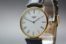 [Near MINT] LONGINES L4.635.2 33mm White Dial Quartz Men's Watch From JAPAN