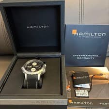 Hamilton Khaki X-Wind H77616533 Automatic Chronograph Day Date 44mm Watch