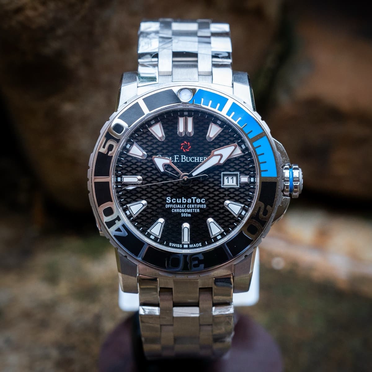 Carl F. Bucherer Patravi Scubatec Brand New Unworn Complete 00.10632.23.33.21