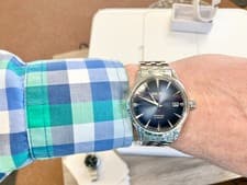 Seiko Presage Blue Men's Watch - SRPB41