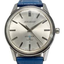 Seiko Skyliner 14092 21-Jewel Silver Manual Winding Watch Used From Japan