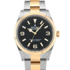 ROLEX Explorer 36 124273 Black Case Size 36 x 36 mm Men's Used Watch #31531