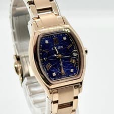 CITIZEN Watch XC Cross C H060-T023371 Navy Solar Christmas Limited Edition