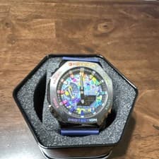 G-SHOCK Multicolor Analog Digital Sport Watch Blue Phantasm