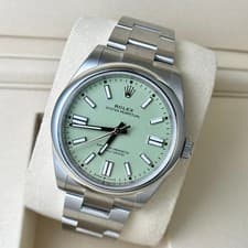 Rolex Oyster Perpetual 41 NEW 2025 Pistachios Green Dial Stainless Steel 134300