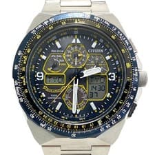 Citizen PROMASTER Skyhawk A-T JY8128-56L Blue Angels Eco-Drive Watch Working