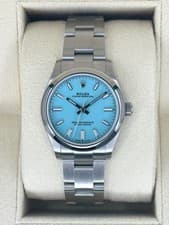 NEW 2026 Rolex Oyster Perpetual 31mm 277200 Turquoise Tiffany Blue Dial