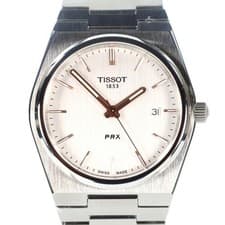 Tissot PRX T137.410.11.031.00 Silver Dial Quartz 40mm Sapphire Watch NEW