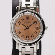Hermes CL4 210 2157136 Quartz Working Women Dress Watch Vintage Collectible Rare