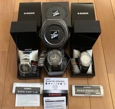 [Mint] Casio G-SHOCK Set GMW-B5000 GST-S300 GST-W300G Solar From Japan