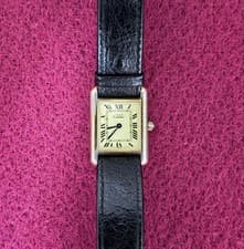 Cartier Tank Must SM Quartz Watch Ivory Dial