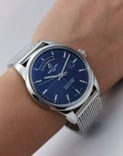 Breitling Transocean Day Date Limited Edition Blue Dial Automatic 43mm - A45310