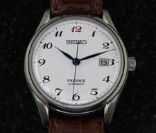 Seiko Presage White Enamel dial 6L35-00B0 SJE075J1 SARA017 Japan