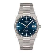 BRAND NEW TISSOT PRX 38mm Titanium Blue Face P80 Auto T137.807.44.041.00