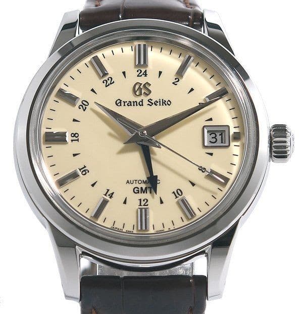 Grand Seiko SBGM221 GMT Watch Elegant Timepiece Stainless Steel Premium