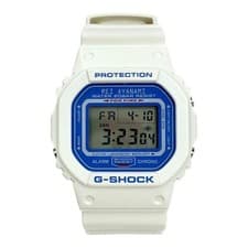 Casio G-Shock DW-5600VT Evangelion Rei Ayanami Model White