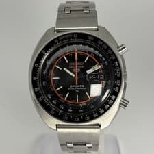 Seiko 5 Sports 7017-6020 Overhaul Speedtimer Vintage 1970 Automatic Mens Watch