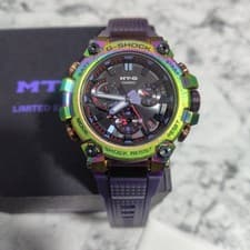 CASIO G-SHOCK MTG-B3000PRB-1AJR Aurora Rainbow Bluetooth Radio Solar W/BOX