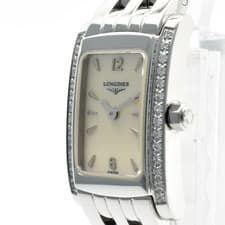 [Box & Paper] Longines Dolce Vita L5.158.0 Diamond Bezel Shell Dial Ladies Watch