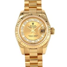 Authentic Rolex Datejust 179178MR YG Mechanical Automatic D #270-004-148-8611