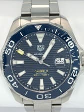Tag Heuer Aquaracer Calibre 5 Way201b 45mm Stainless Steel Watch (AP1151213)