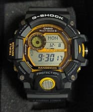 CASIO G-SHOCK GW-9400YJ-1JF Black Yellow Master of G RANGEMAN Men Watch